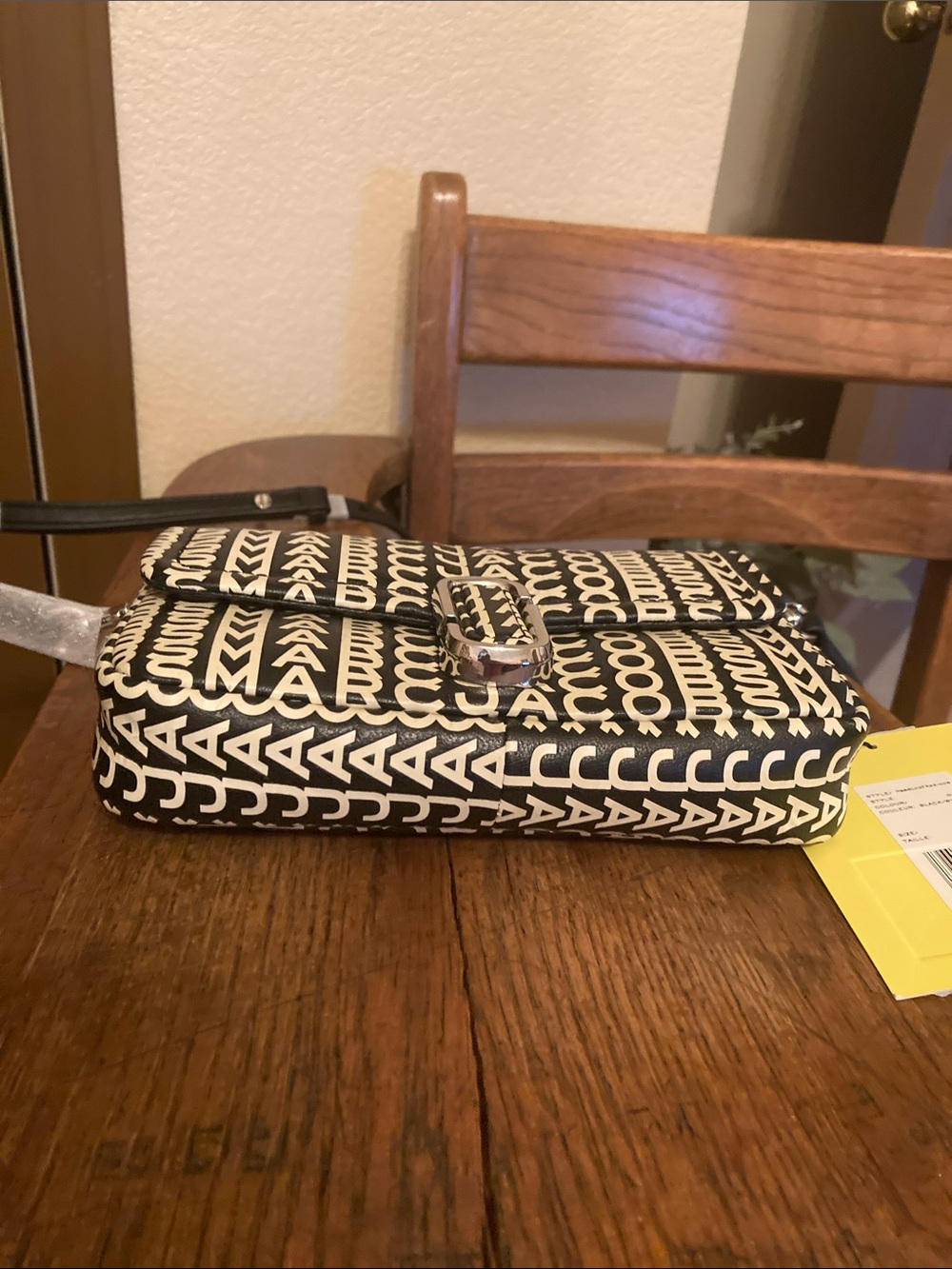 Marc Jacobs The Monogram Leather J Marc Mini Convertible Crossbody/Chain Bag NWT - Picture 7 of 13
